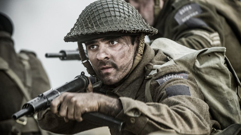 Canadian Lt. Charles Gatton occupies a German trench in the Hochwald Forest. (Dramatic Recreation) (Amir Zeino)